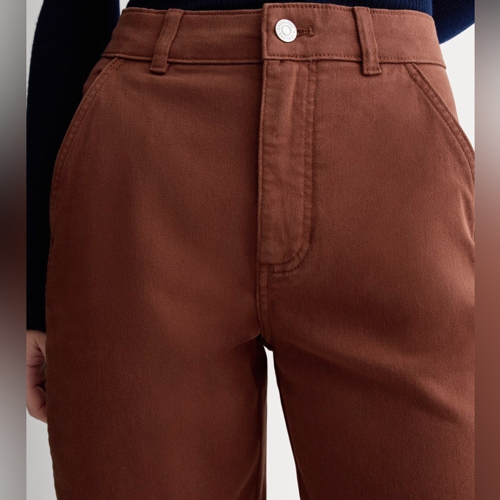 Everlane Utility Barrel Pant in Rosewood, 6 - Picture 4 of 11
